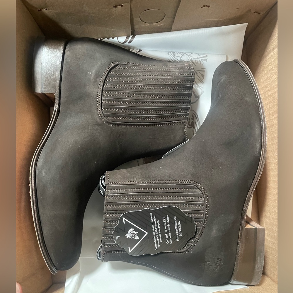 Canelo Botin Charro Negro Talla 6-11